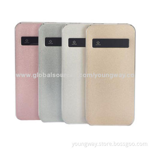 4000mAh High Capacity Power Bank, Dual USD Mobile Charger,Size: 126*61*9.5mmNew